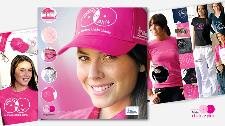 Chicks in Pink print catalogue